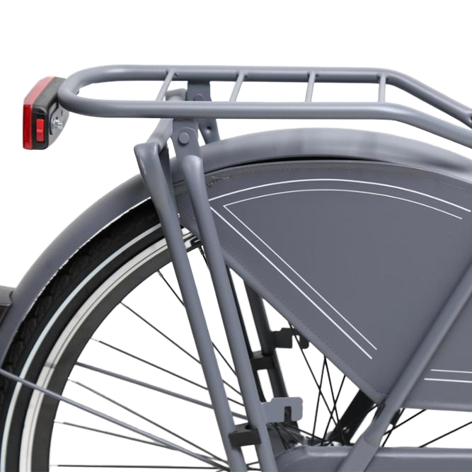 3. ASHEN-GREY CUSTOM WHEELS: ADULT CITY BIKE.